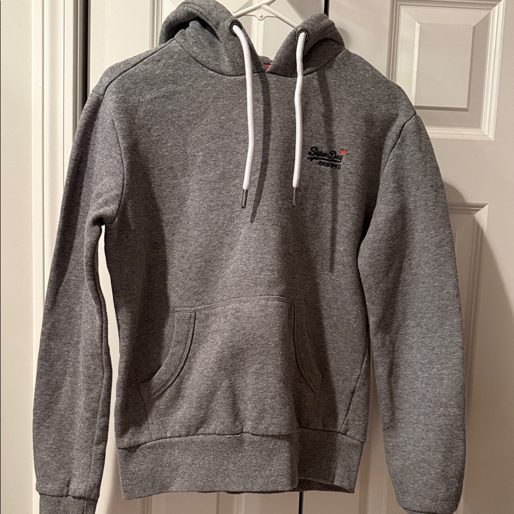 Superdry Charcoal Hoodie for Men